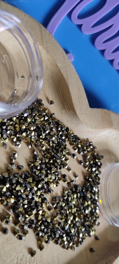 Strass Resina cristal Black Diamond 2MM
