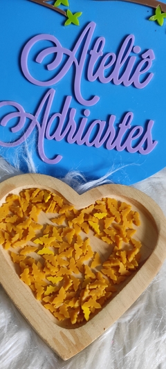 Imagem do Mini apliques Mulher Maravilha C/10 gramas Sortidos Biscuit
