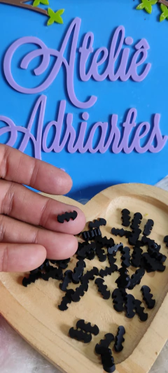 Mini Apliques Batman , C/10 gramas Sortidos Biscuit - Atelier Adriartes