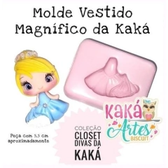Molde Vestido Magnifico da Kaká - Revendedor autorizado-kaka