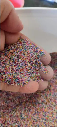 Imagem do Areia para decoração Fake com 10grs - Cores a escolher