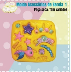 MOLDE Acessórios de sereia 1 Arte da Cris Rev. autorizado