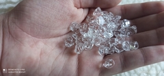 ADAPTADOR ACRÍLICO MEIA BOLA(com furo) PARA CHAVEIRO COM 50 PEÇAS ( Chaveiro , acrilico,terminal para chaveiros )