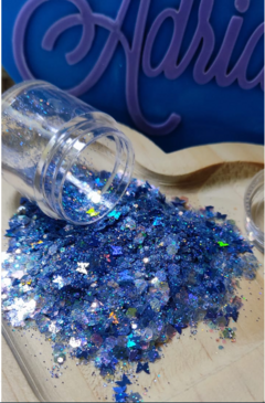 Glitter Holografico /Flocado com Detalhes na internet