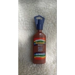 Tinta Relevo Dimensional Marrom - 35ml - comprar online