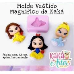 Molde Vestido Magnifico da Kaká - Revendedor autorizado-kaka - comprar online