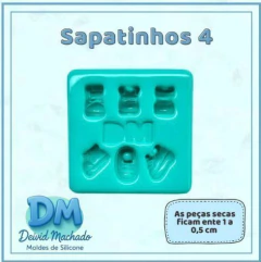 Molde Sapatinhos 4 D.M Deivid Machado na internet