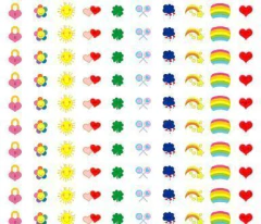 Decalque simbolo Ursinho carinhosos- com 100 unidades-Atelie Adriartes - comprar online