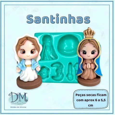 Molde Santinhas Deivid Machado-D.M - comprar online