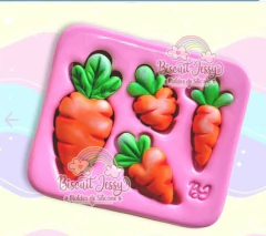 Molde Cenouras - Biscuit Jessy - comprar online
