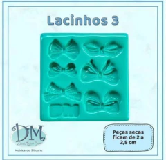 Molde Lacinhos 3 D.M Deivid Machado na internet