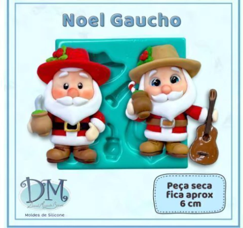 MoldeNoel Gaúcho D.M Deivid Machado - - comprar online