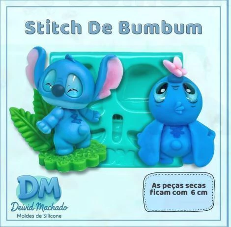 Molde Stitch de Bumbum D.M Deivid Machado-stitch-angel - comprar online