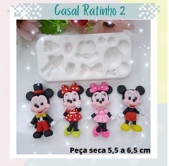 MOLDE Casal Ratinhos 2 Arte da Cris(,Mickey e Minei,Miney Mouse) - comprar online