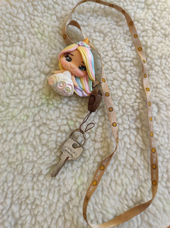 Cordão de pescoço para chave ( Crachá,chave) na internet