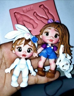 Molde Corpinhos Cute de Sill- Moldes Biscuit da Sill