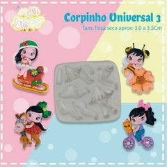 Molde Corpinho universal 3 Arte da Cris