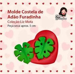 Molde Costela De Adão Furadinhas - Liz Mota - Faby Rodrigues