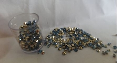 Strass Resina cristal Azul - 2 MM ( Cristais ) na internet
