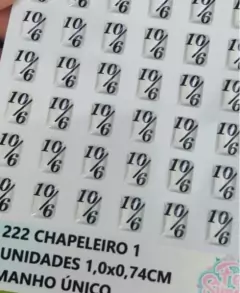 Cartela Resinados FS222 Chapeleiro 1 Fer Simoes T.U na internet