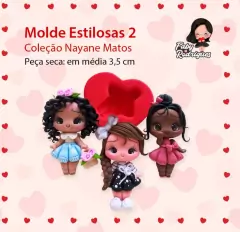 Molde Estilosas 2 - Nayane Matos Faby Rodrigues