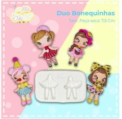 Molde Duo Bonequinhas Artes da Cris , revendedor autorizado
