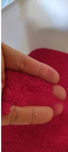 Areia para decoração Fake com 10grs - Cores a escolher