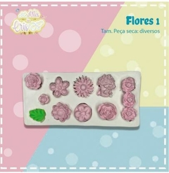 MOLDE FLORES 1 Arte da Cris