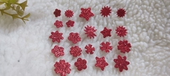 Flores EVA c/ glitter (Flor,flores,Forzinhas,Florzinha) com 20 unidades - comprar online