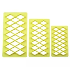 Kit Cortadores Geométricos Diamante Bluestar ( Cortador , geometrico , Bluestar )