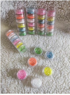 TORRE DE GLITTER IRRISADO 6 CORES (leia descrição) - comprar online