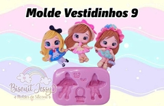 Molde Vestidinhos 9 - Biscuit Jessy
