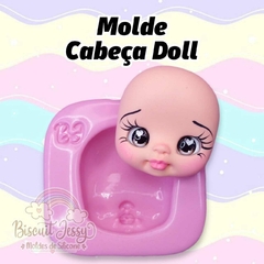 Molde Cabeça Doll - Biscuit Jessy