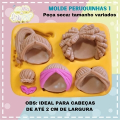 Molde Peruquinhas 1 Arte da Cris
