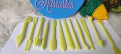 Kit de ferramentas Estecas VERDE - 12 pçs ( Esteca , ferramenta )