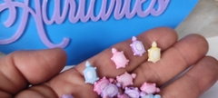 MINI TARTARUGA MIÇANGA COLORIDA 9mm(Pct. 50 unid.) na internet