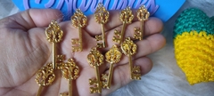 Chave Modelo : 2 com 10 unidades(Chaves ,Chavinha, chavinhas) - Atelier Adriartes