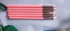 Kit com 06 Pincéis Rosa - loja online