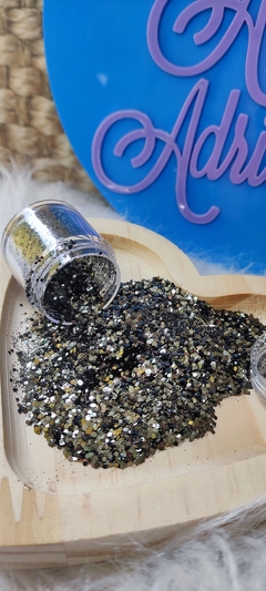 Glitter Holográfico/Irisado/ Metal