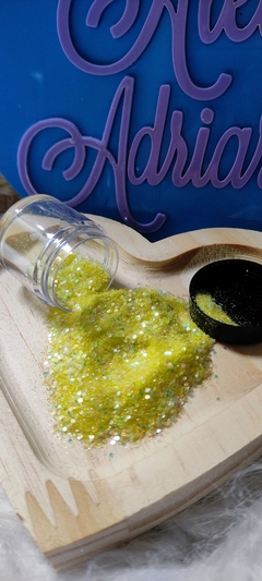 Glitter Holográfico/Irisado/ Metal - Atelier Adriartes