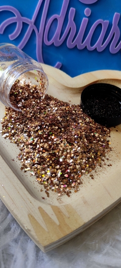Glitter Holográfico/Irisado/ Metal - Atelier Adriartes