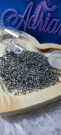 Glitter flocado furta-cor com 10g - loja online