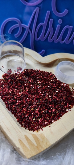 Glitter flocado furta-cor com 10g na internet