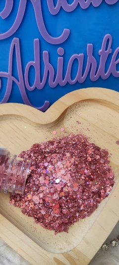 Glitter Holográfico/irisados - Aprox 12 grs - cores á escolher - Atelier Adriartes