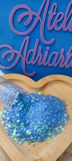 Glitter Holográfico/irisados - Aprox 12 grs - cores á escolher