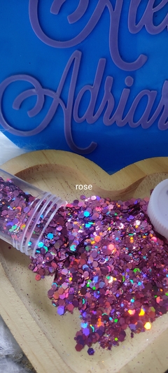 Imagem do Glitter Holográfico/irisados - Aprox 12 grs - cores á escolher