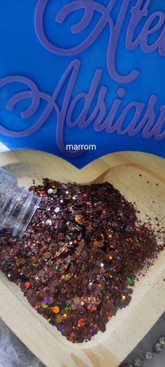 Glitter Holográfico/irisados - Aprox 12 grs - cores á escolher - loja online