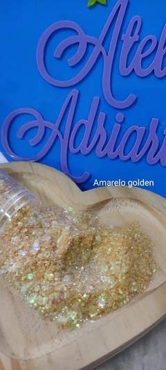 Glitter Holográfico/irisados - Aprox 12 grs - cores á escolher na internet