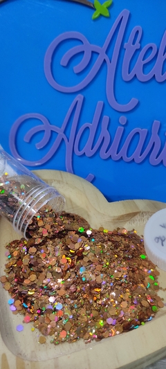 Glitter Holográfico/irisados - Aprox 12 grs - cores á escolher