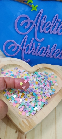 Flores Paete com 5 GRAMAS - Aprox 810 Peças (Charminho, apliques) - comprar online